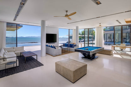 Beachfront 7-bedrooms with private beach villa in Cape Yamu (sauna, cinema room, game room, 2 infinity swimming pools, bar, BBQ)