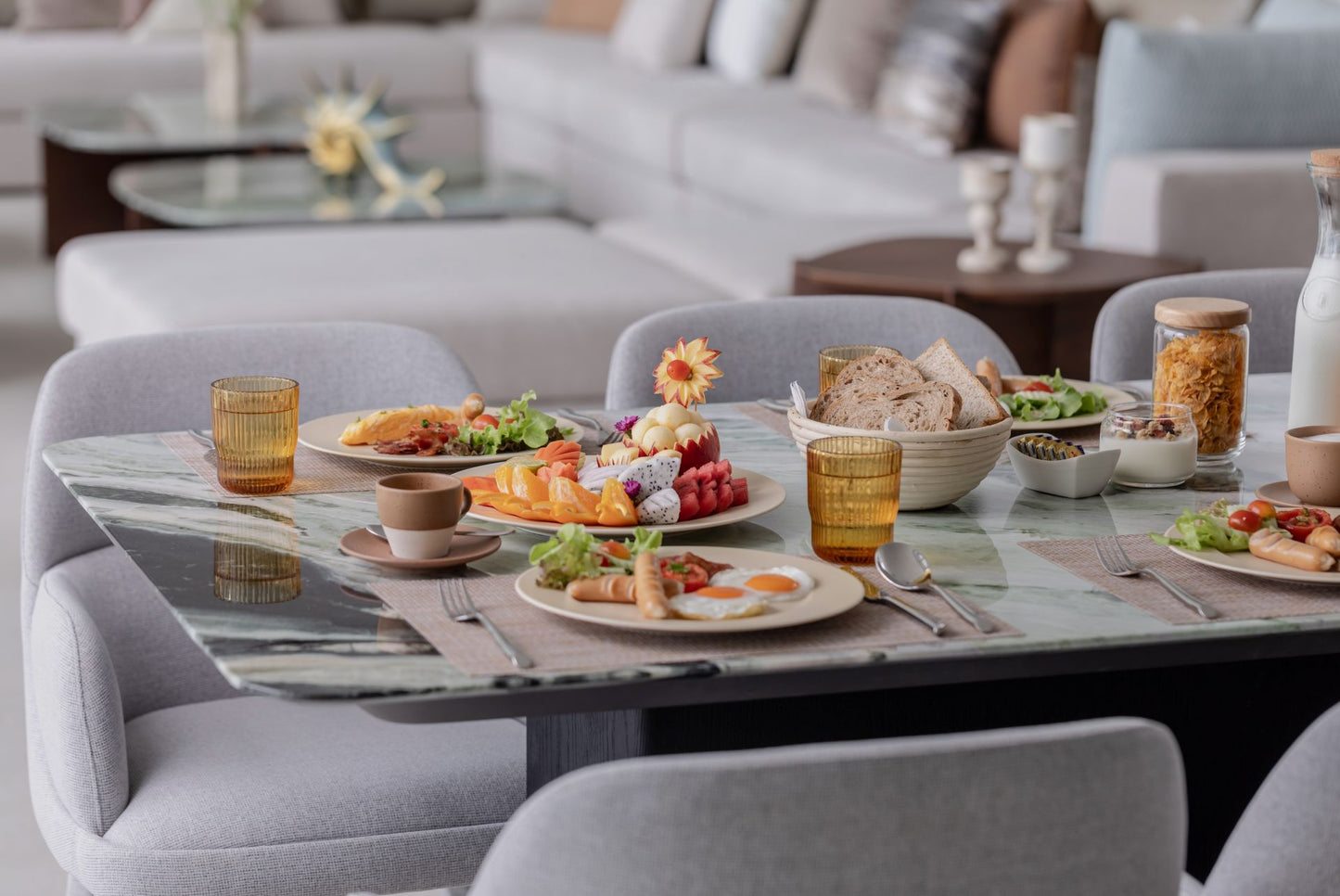 Beachfront new modern style 8-bedrooms villa on Kamala Millionaire's Mile (private beach; can be combined with neighbour’s  6bd villa)