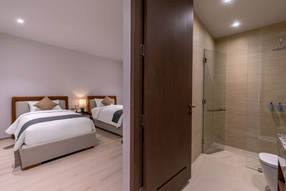 Beachfront new modern style 8-bedrooms villa on Kamala Millionaire's Mile (private beach; can be combined with neighbour’s  6bd villa)