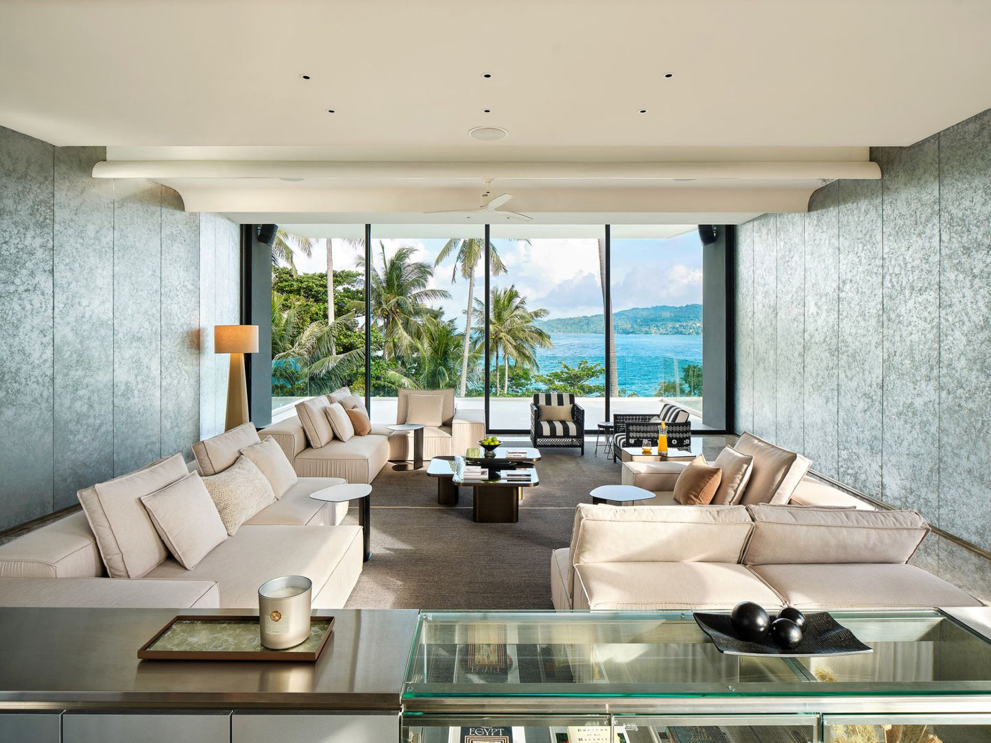 Seaview full service private 11-bedrooms villa in Kata beach (Poker room, dining room private chef japanese mediterranean and thai cuisine, makeup room, massage room, pickleball area, golf mini, cinema room, sundeck for yoga, private gym, kids pool)