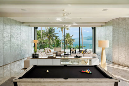 Seaview full service private 11-bedrooms villa in Kata beach (Poker room, dining room private chef japanese mediterranean and thai cuisine, makeup room, massage room, pickleball area, golf mini, cinema room, sundeck for yoga, private gym, kids pool)