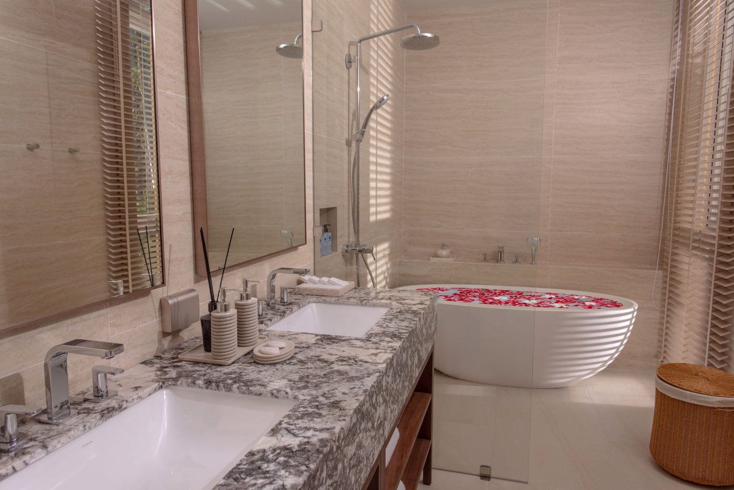 Beachfront new modern style 8-bedrooms villa on Kamala Millionaire's Mile (private beach; can be combined with neighbour’s  6bd villa)