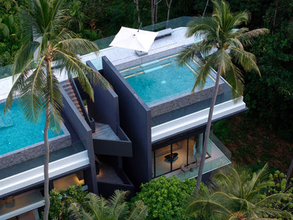 Seaview full service private 11-bedrooms villa in Kata beach (Poker room, dining room private chef japanese mediterranean and thai cuisine, makeup room, massage room, pickleball area, golf mini, cinema room, sundeck for yoga, private gym, kids pool)