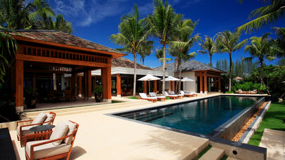 Beachfront 7-bedrooms paradise villa in Natai beach (with 20-metre pool, big spa zone)