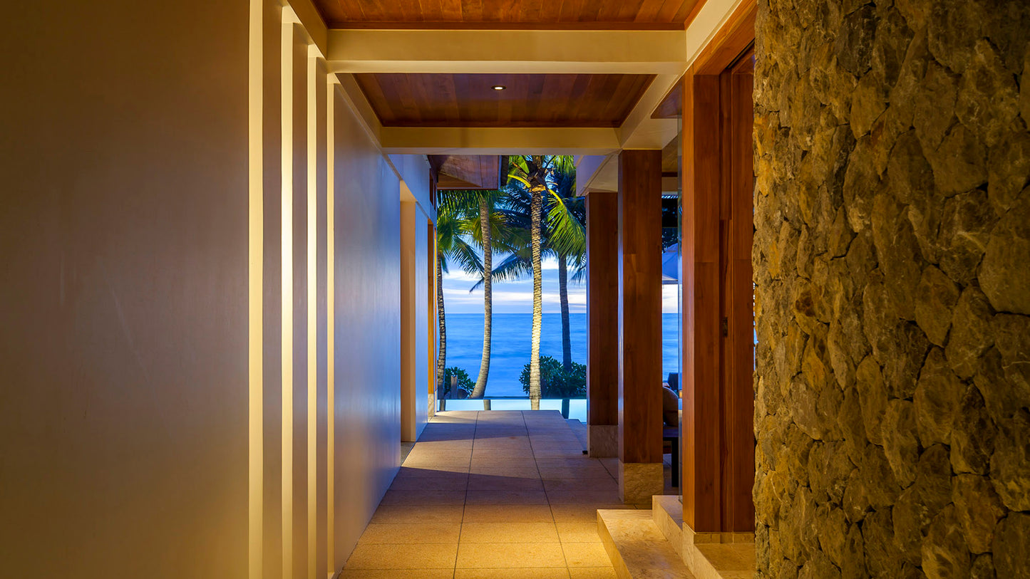 Beachfront 7-bedrooms paradise villa in Natai beach (with 20-metre pool, big spa zone)