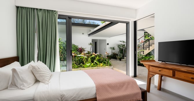 Beachfront 10-bedrooms villa in Natai beach (two 5-bd rooms villas next to each other, private beach, full service)