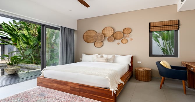 Beachfront 10-bedrooms villa in Natai beach (two 5-bd rooms villas next to each other, private beach, full service)