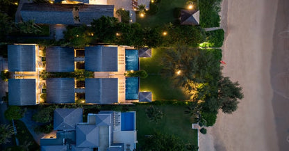 Beachfront 10-bedrooms villa in Natai beach (two 5-bd rooms villas next to each other, private beach, full service)