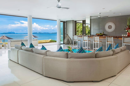 Seaview private 6-bedrooms villa in Cape Yamu (easy to travel by see from the villa, special place in nearby hotel for events)