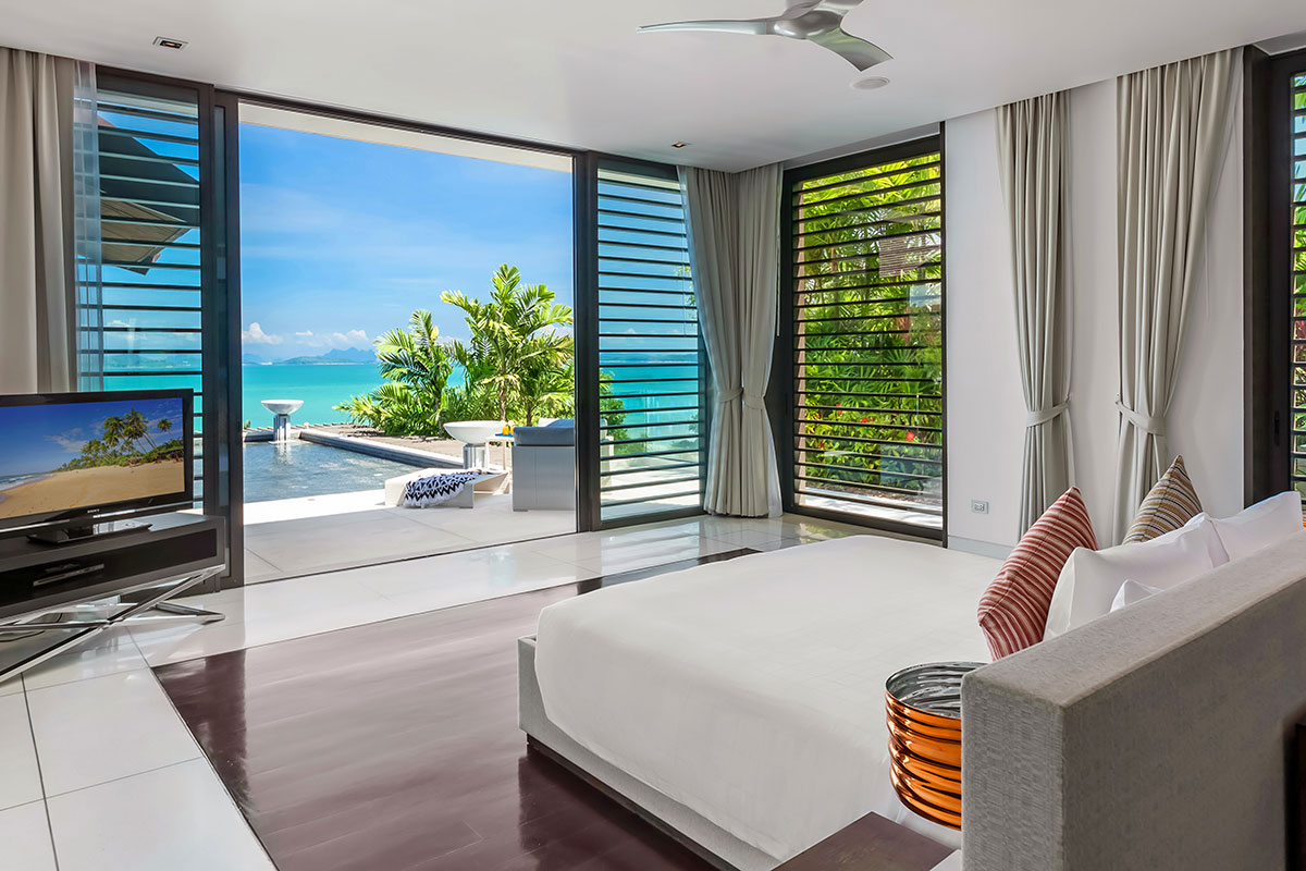 Seaview private 6-bedrooms villa in Cape Yamu (easy to travel by see from the villa, special place in nearby hotel for events)