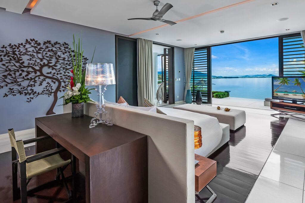 Seaview private 6-bedrooms villa in Cape Yamu (easy to travel by see from the villa, special place in nearby hotel for events)