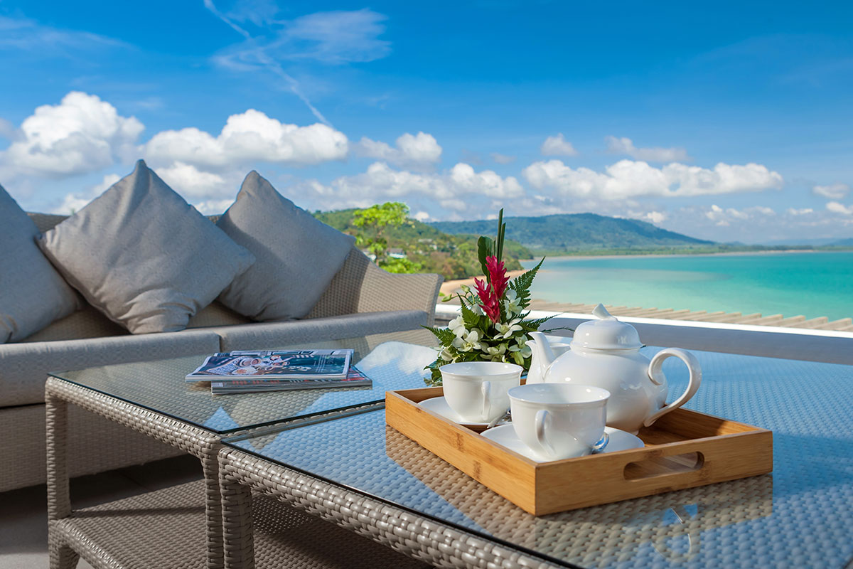 Seaview private 6-bedrooms villa in Cape Yamu (easy to travel by see from the villa, special place in nearby hotel for events)