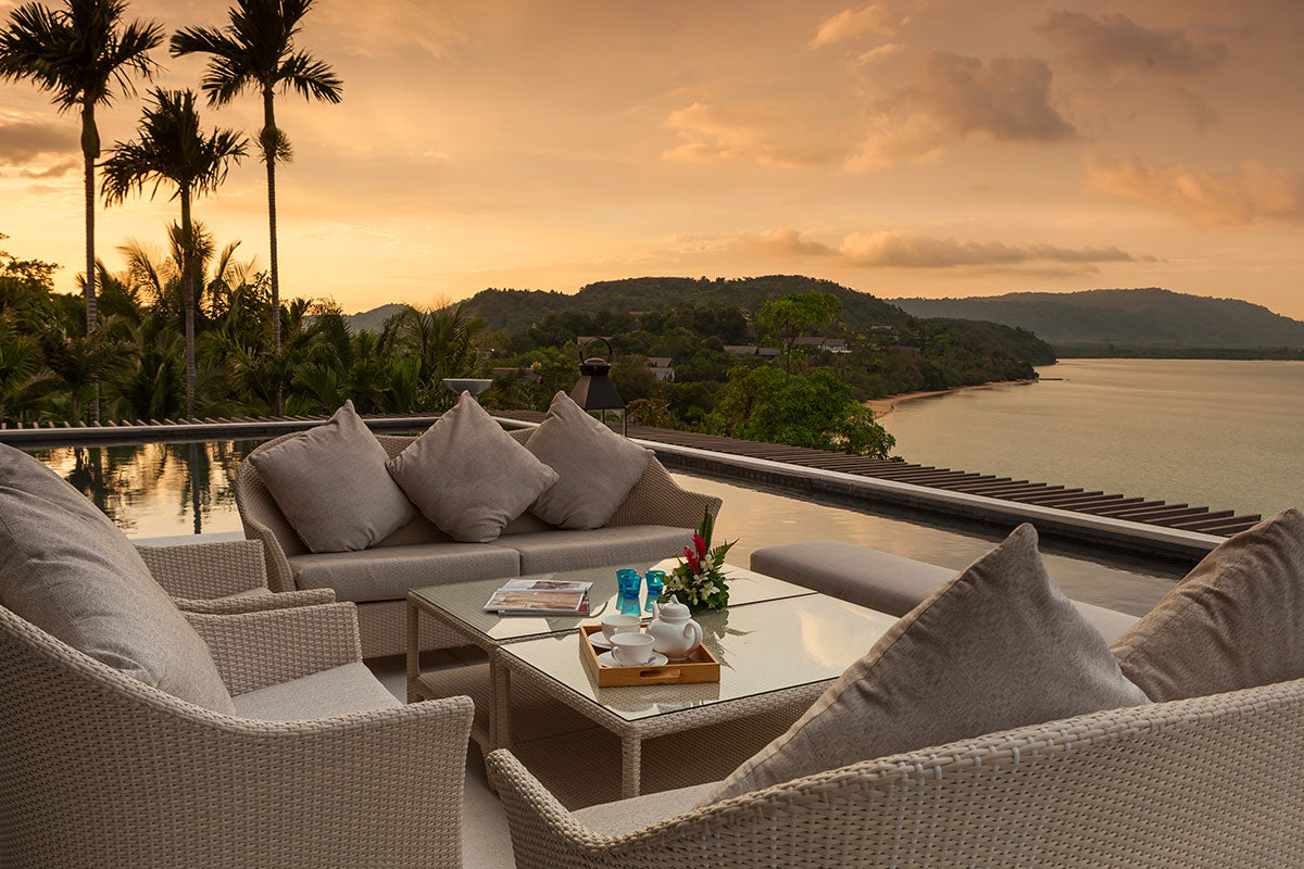 Seaview private 6-bedrooms villa in Cape Yamu (easy to travel by see from the villa, special place in nearby hotel for events)