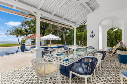 Beachfront family villa on Natai beach 6-bedrooms (4bd in main building, 2bd in guest house)
