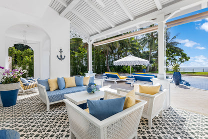 Beachfront family villa on Natai beach 6-bedrooms (4bd in main building, 2bd in guest house)