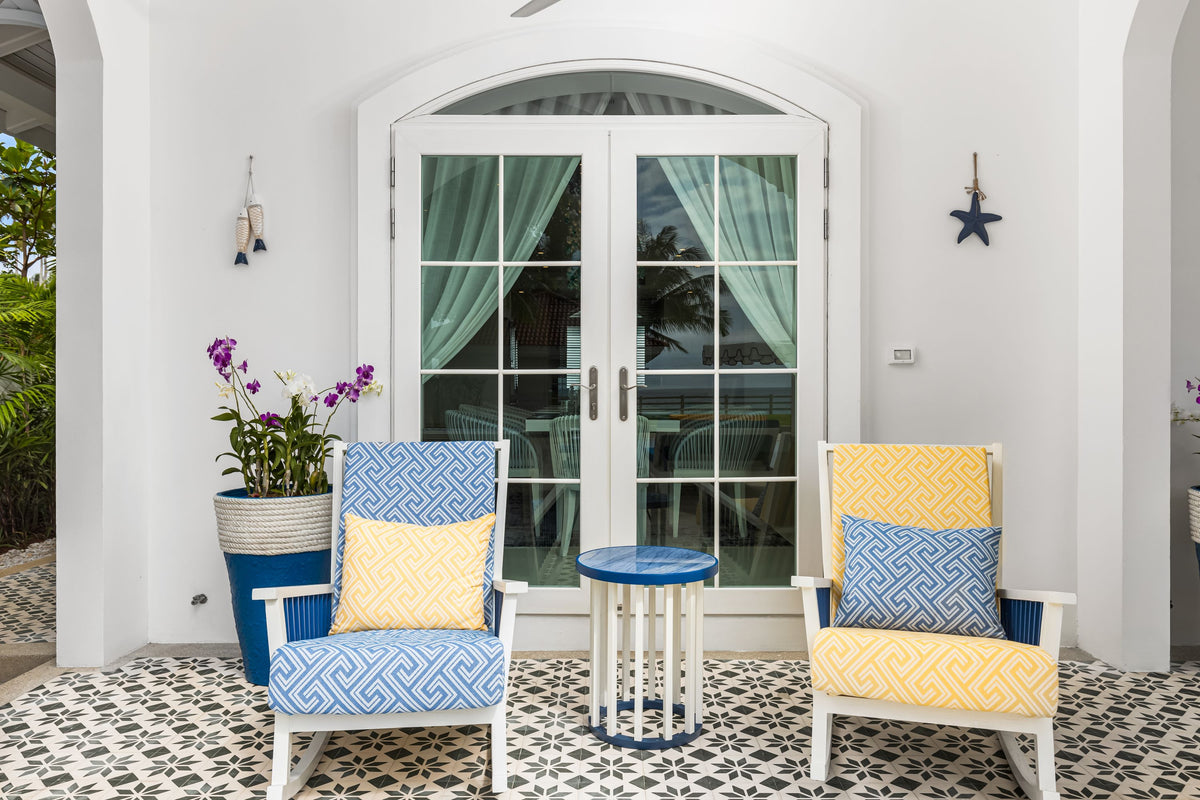 Beachfront family villa on Natai beach 6-bedrooms (4bd in main building, 2bd in guest house)
