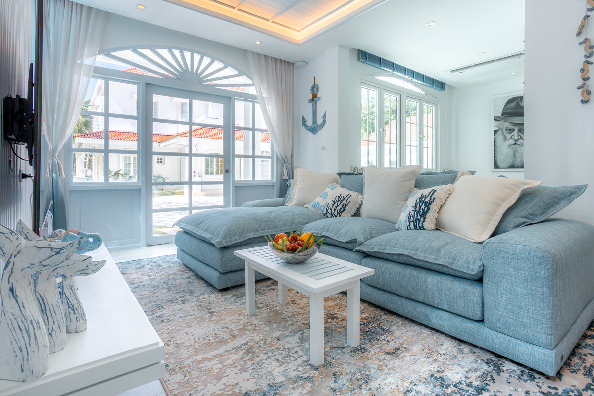 Beachfront family villa on Natai beach 6-bedrooms (4bd in main building, 2bd in guest house)