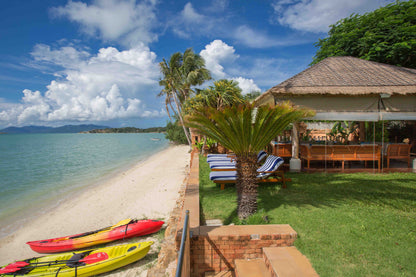 Beachfront 6-bedrooms full service villa with 17 - meters pool in Chaweng beach Koh Samui (Bbq area, big outdoor and indoor common area, great for retreats)