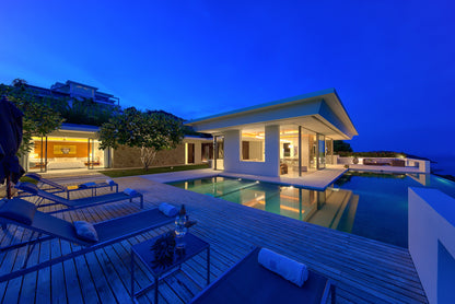 Seaview 5-bedrooms villa with infinity pool in Chaweng beach Koh Samui (private cinema, all service)