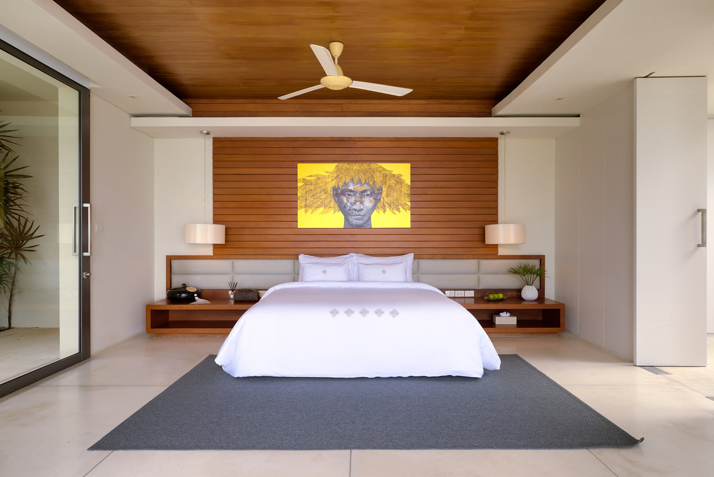 Seaview 5-bedrooms villa with infinity pool in Chaweng beach Koh Samui (private cinema, all service)