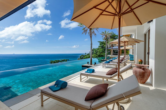 Seaview 12-bedrooms villa in Millionaire’s Mile Kamala beach (2 infinity pools, cinema, spa, gym, wine cellar)