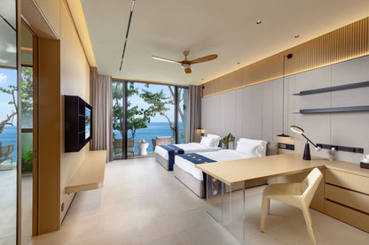 Seaview 12-bedrooms villa in Millionaire’s Mile Kamala beach (2 infinity pools, cinema, spa, gym, wine cellar)
