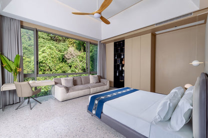 Seaview 12-bedrooms villa in Millionaire’s Mile Kamala beach (2 infinity pools, cinema, spa, gym, wine cellar)