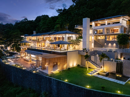 Seaview 12-bedrooms villa in Millionaire’s Mile Kamala beach (2 infinity pools, cinema, spa, gym, wine cellar)