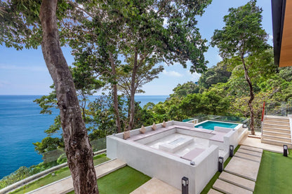 Seaview 12-bedrooms villa in Millionaire’s Mile Kamala beach (2 infinity pools, cinema, spa, gym, wine cellar)