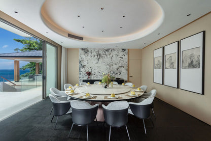 Seaview 12-bedrooms villa in Millionaire’s Mile Kamala beach (2 infinity pools, cinema, spa, gym, wine cellar)