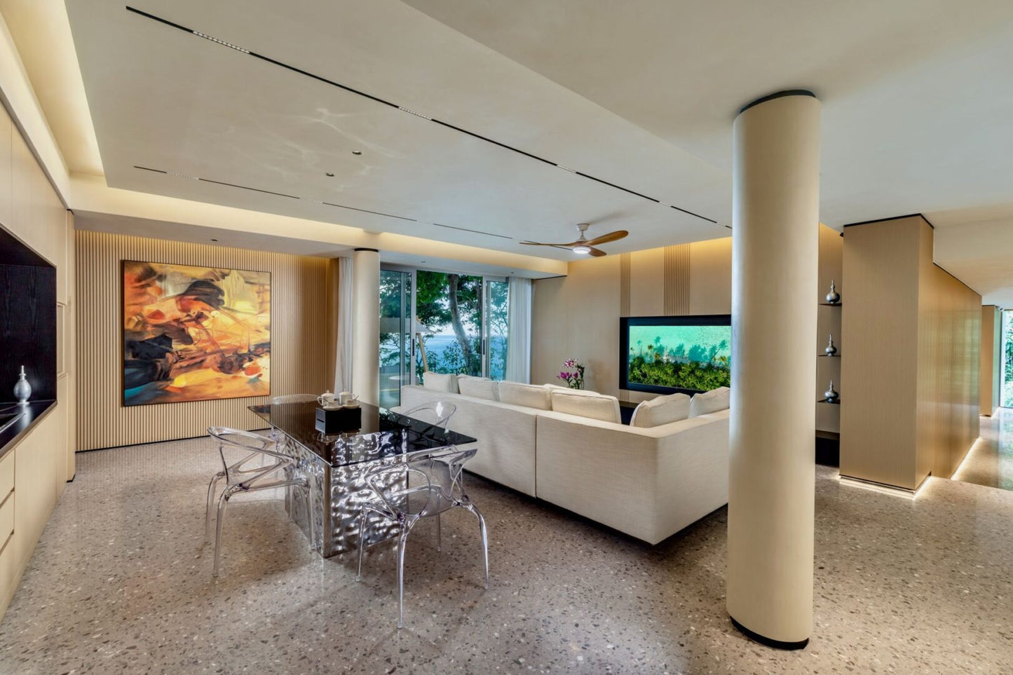 Seaview 12-bedrooms villa in Millionaire’s Mile Kamala beach (2 infinity pools, cinema, spa, gym, wine cellar)