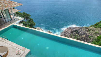 Seaview 6-bedrooms clifftop villa in Millionaire’s Mile Kamala beach (17.5 meters infinity pools with jacuzzi, private spa, fully staffed)