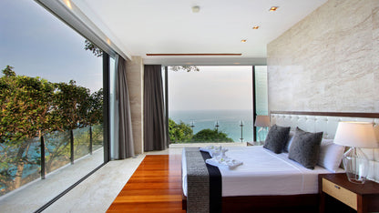 Seaview 6-bedrooms clifftop villa in Millionaire’s Mile Kamala beach (17.5 meters infinity pools with jacuzzi, private spa, fully staffed)
