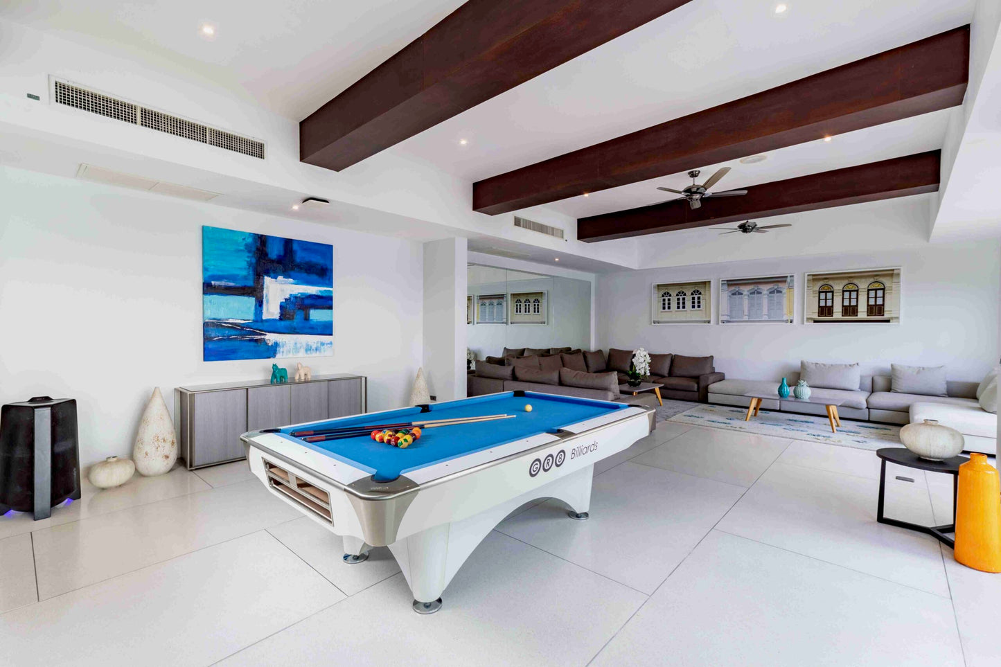 Seaview 7-bedrooms clifftop villa in Millionaire’s Mile Kamala beach (2 infinity pools, cinema, spa, gym, private chef)