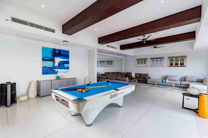 Seaview 7-bedrooms clifftop villa in Millionaire’s Mile Kamala beach (2 infinity pools, cinema, spa, gym, private chef)